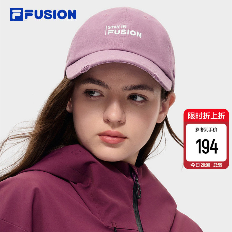 FILA FUSION斐乐帽子情侣款棒球帽2026春季新款软顶运