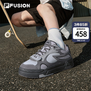 斐乐情侣板鞋 BANK FUSION 女鞋 厚底轻便运动鞋 2026新款 FILA 男鞋