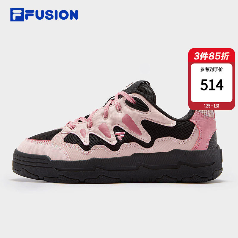 FILA FUSION斐乐潮牌女鞋BURWEED SO滑板生活鞋2025冬新款苍耳鞋,运动鞋new,板鞋,淘宝优惠券,粉丝福利购,淘宝优惠卷