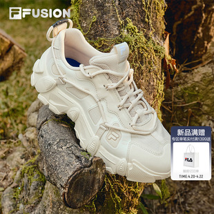 山脉鞋丨2026夏季新款 FILA FUSION斐乐潮牌女鞋登山鞋户外老爹鞋