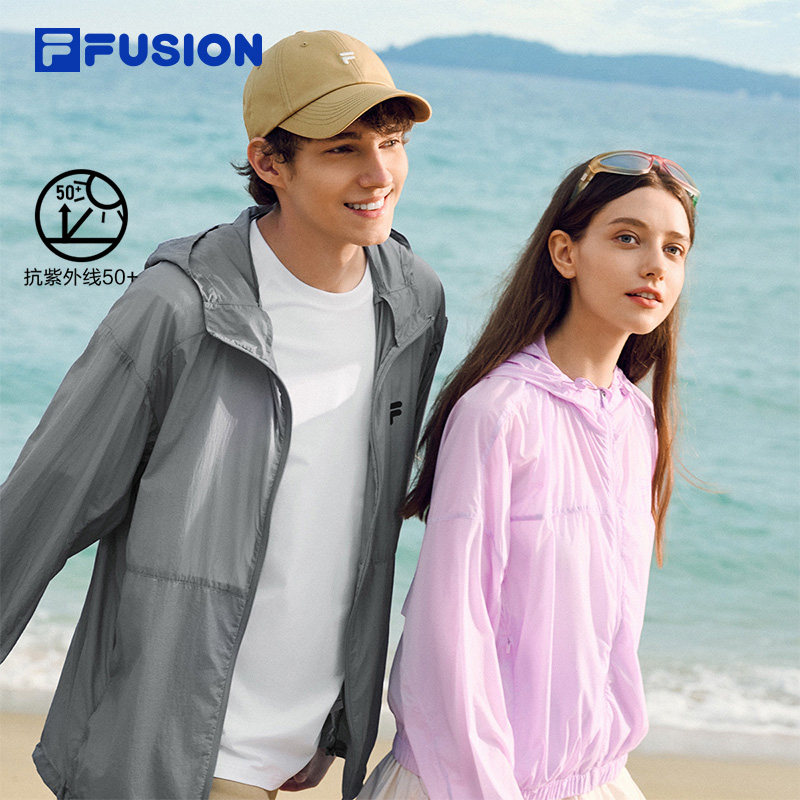 UPF50+防晒衣丨FILA FUSION 斐乐官方外套女夏季户