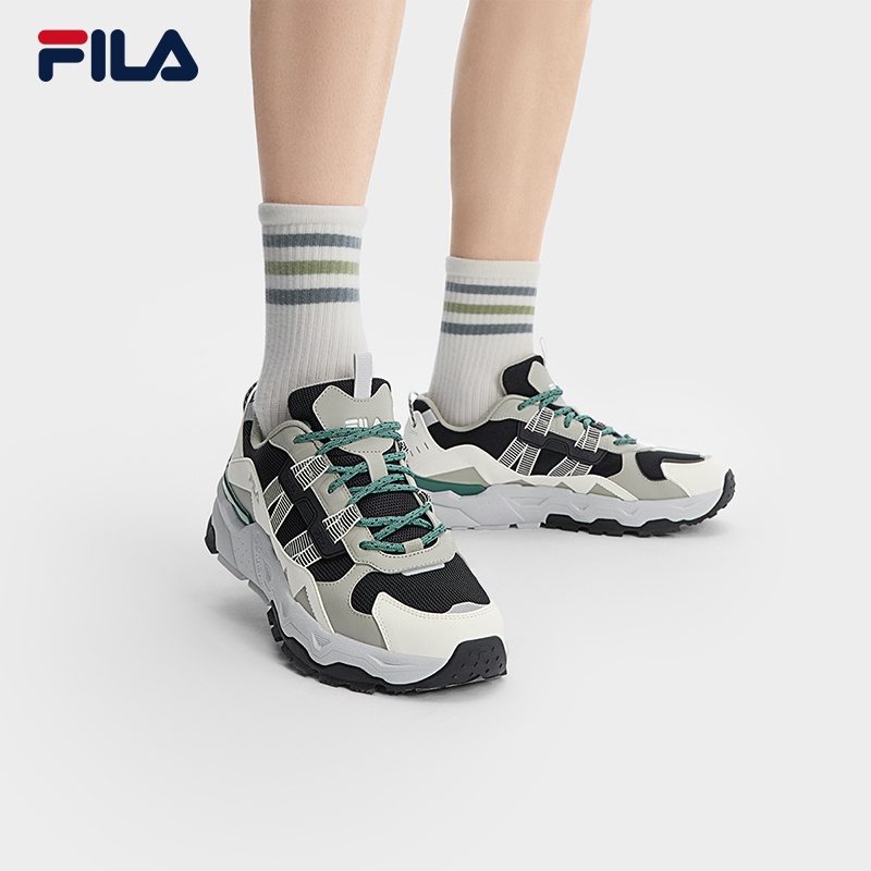 FILA 斐乐TREK满天星老爹鞋男鞋休闲鞋2025夏季新款厚底