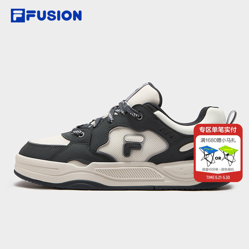 FILA FUSION斐乐官方 BANK II DX 男鞋202