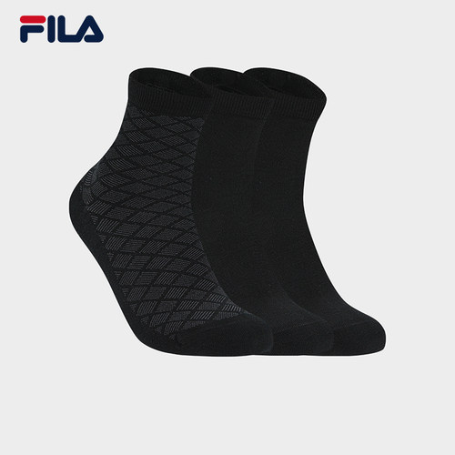 斐乐中腰袜丨FILA抗菌男袜