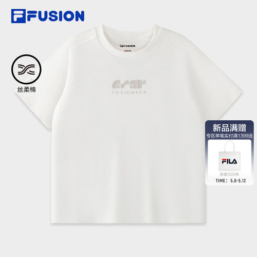 FILAFUSION斐乐女子短袖T