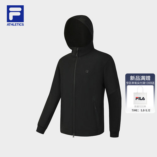 FILA斐乐针织连帽外套