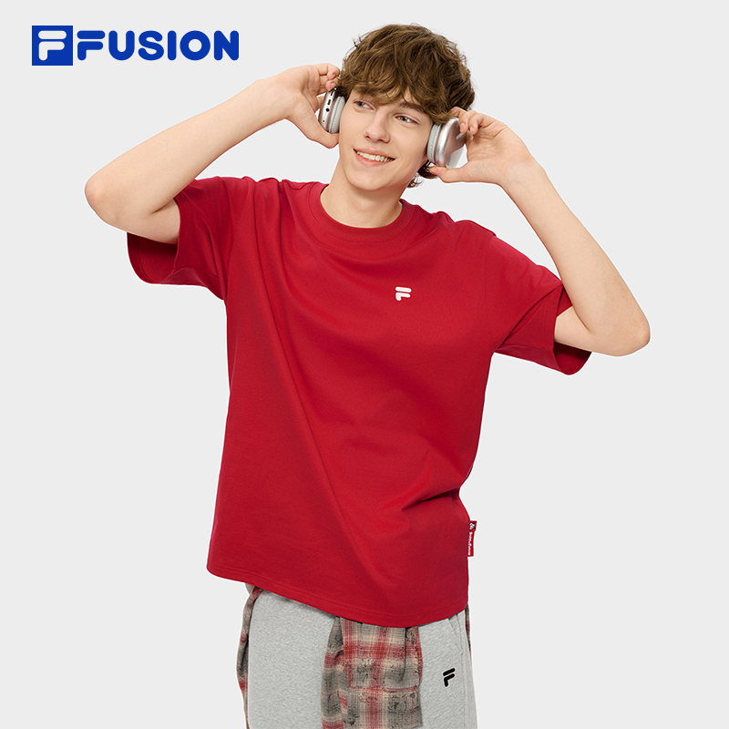 FILAFUSION斐乐潮牌短袖T