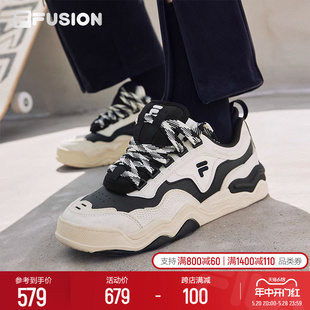 FUSION斐乐潮牌女鞋 KICK专业滑板鞋 波浪底板鞋 FILA 时尚 休闲鞋