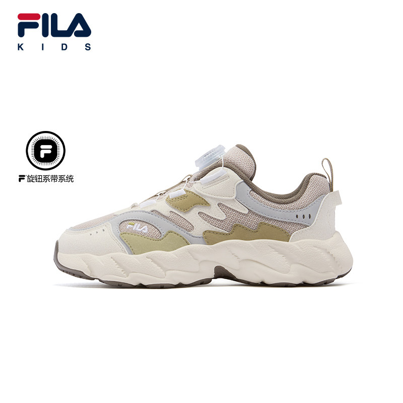 FILA KIDS斐乐童鞋儿童跑步鞋2025冬新款男女大童旋钮复古运动鞋,运动鞋new,童鞋/青少年鞋,淘宝优惠券,粉丝福利购,淘宝优惠卷