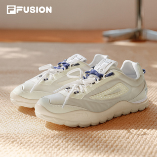 BOBOBLING丨FILA FUSION斐乐潮牌学院薄底板鞋女鞋夏季新款鞋子