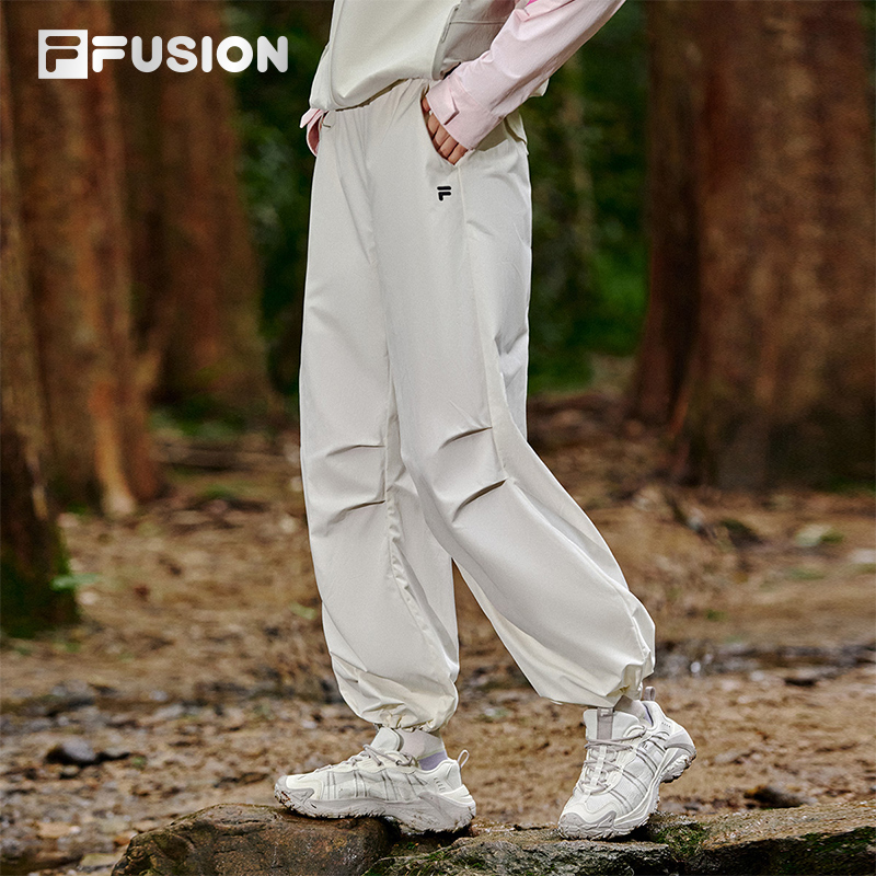 FILAFUSION斐乐女子梭织长裤