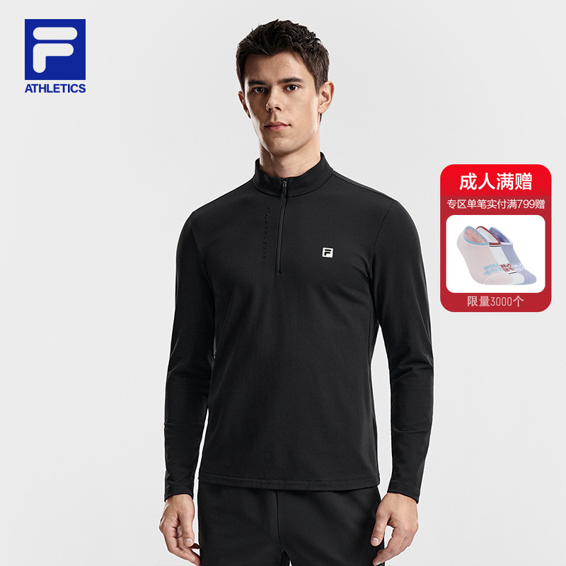 FILA斐乐针织长袖上衣