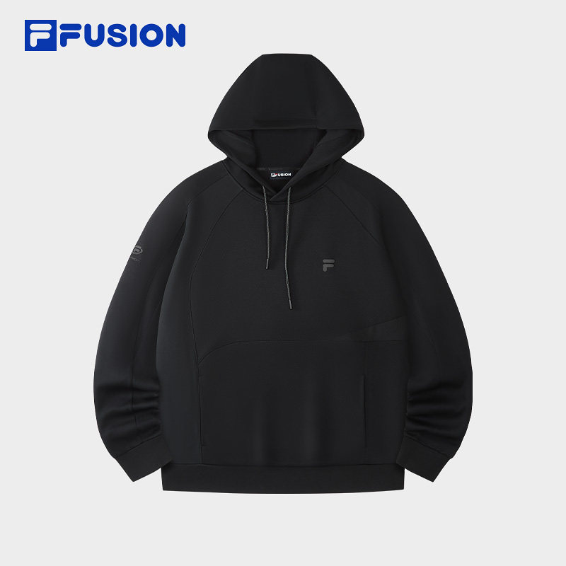FILA FUSION斐乐潮牌男子连帽卫衣2026春季新款时尚休闲针织上衣,运动服/休闲服装,运动卫衣/套头衫,淘宝优惠券,粉丝福利购,淘宝优惠卷