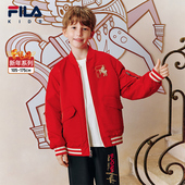 新款 男童棉服2026春季 马年外套宽松两面穿上衣 KIDS斐乐童装 FILA