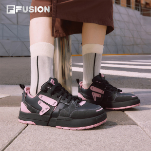 FILA 撞色拼接休闲鞋 FUSION斐乐潮牌女鞋 运动鞋 子 板鞋 几何鞋