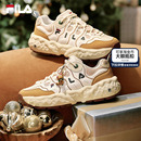 老爹鞋 2026春季 新款 圣诞版 子运动男鞋 FILA官方女鞋 鞋 斐乐松饼鞋