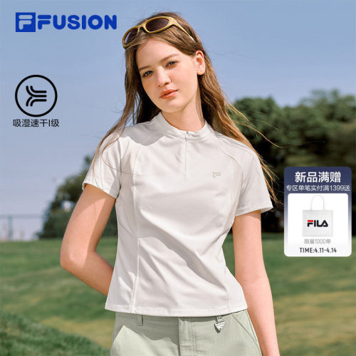 FILAFUSION斐乐女子短袖T
