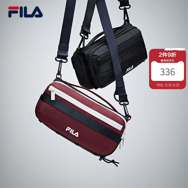 挎包|FILA 斐乐官方情侣款2025冬新款时尚休闲单肩包斜挎包