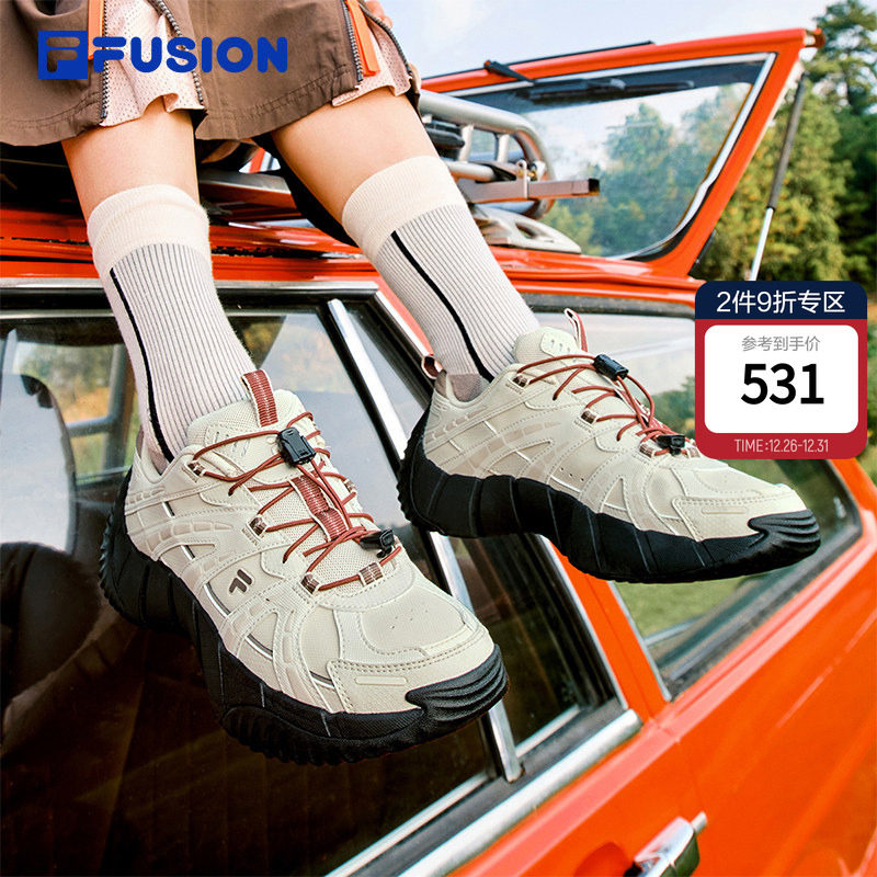 脊骨鞋2冬季版丨FILA FUSION斐乐潮牌女鞋登山鞋新款休闲
