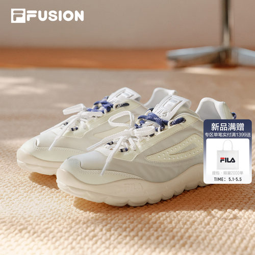 FILAFUSION斐乐学院薄底板鞋女