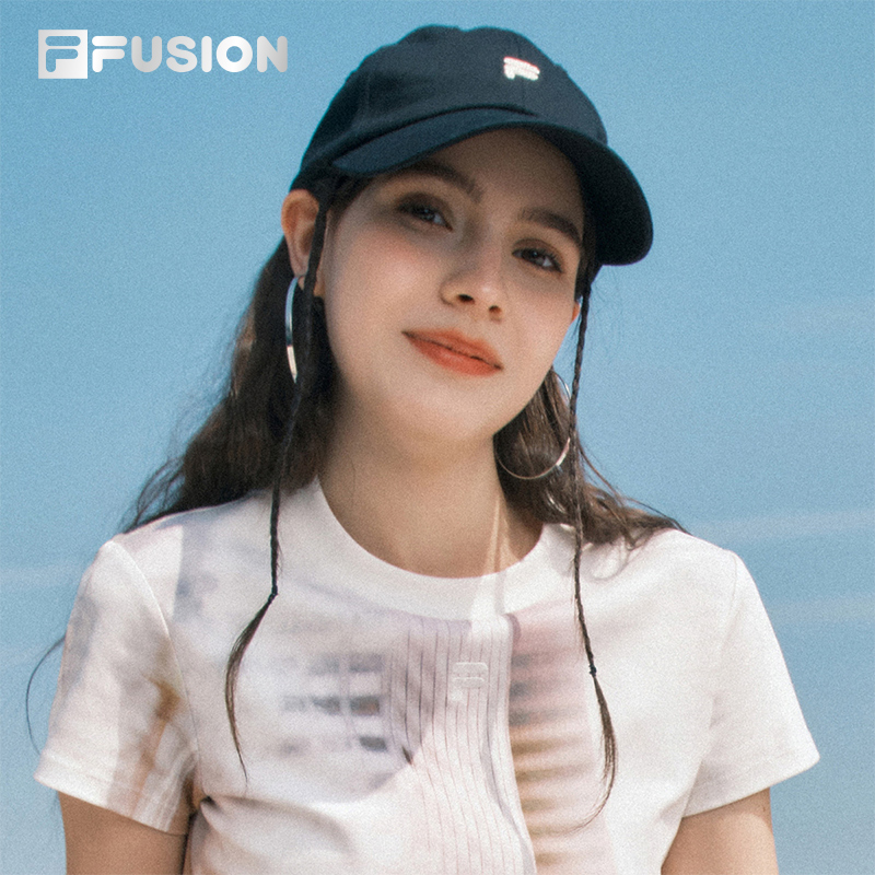 FILAFUSION斐乐潮牌情侣棒球帽