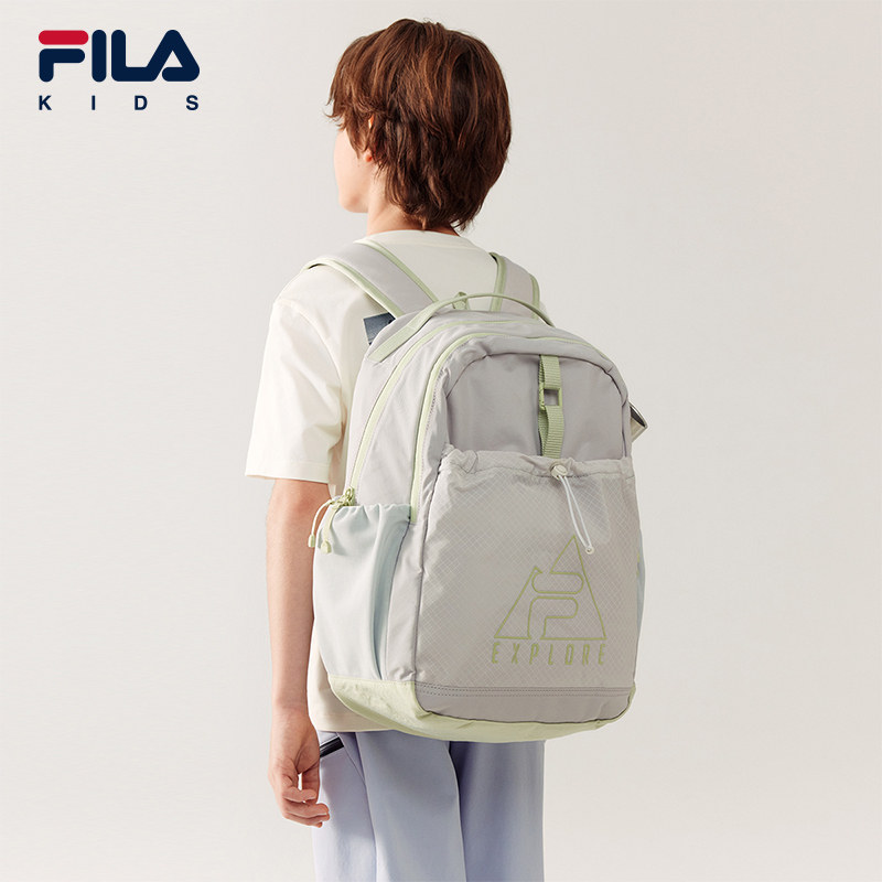 FILA KIDS斐乐儿童双肩背包男女童一到六年级小学生户外运动