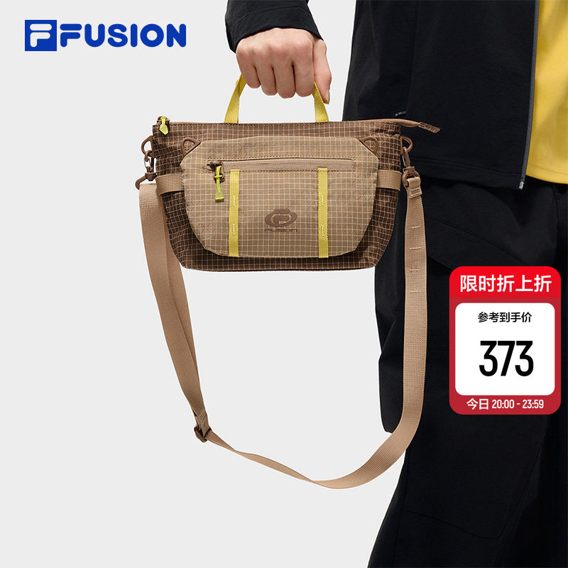FILA FUSION斐乐包包男包挎包新款户外包单肩包斜挎包女包