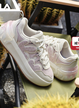 仙人掌|FILA 斐乐官方女CACTI 摩登板鞋厚底面包时尚休闲运动鞋