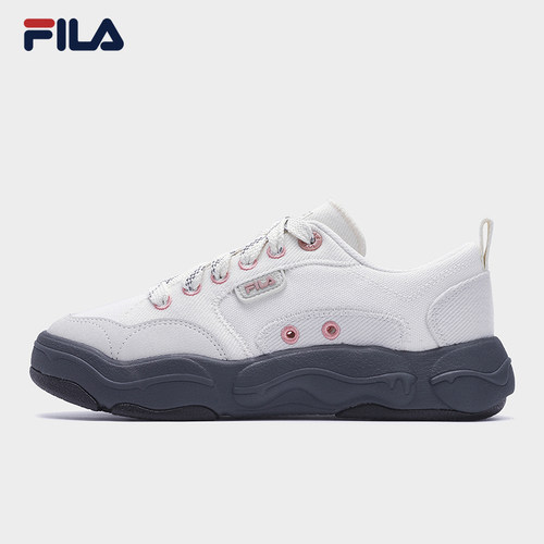 FILA斐乐女舒适汉堡复古帆布鞋
