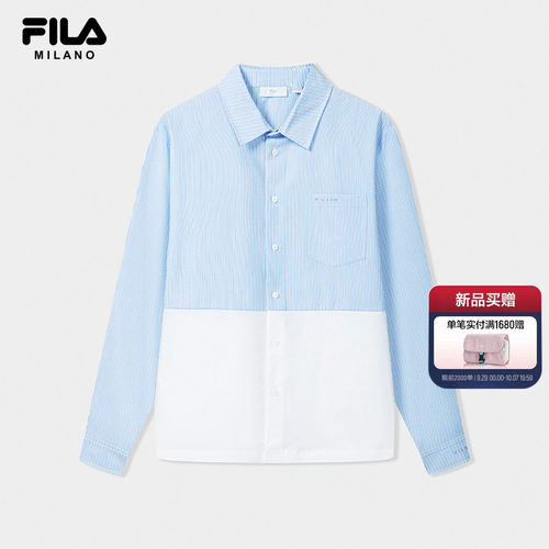 FILAMILANO斐乐长袖衬衫