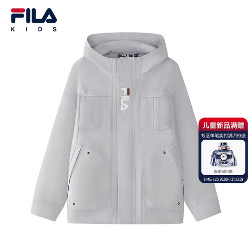 FILAKIDS斐乐男童梭织外套