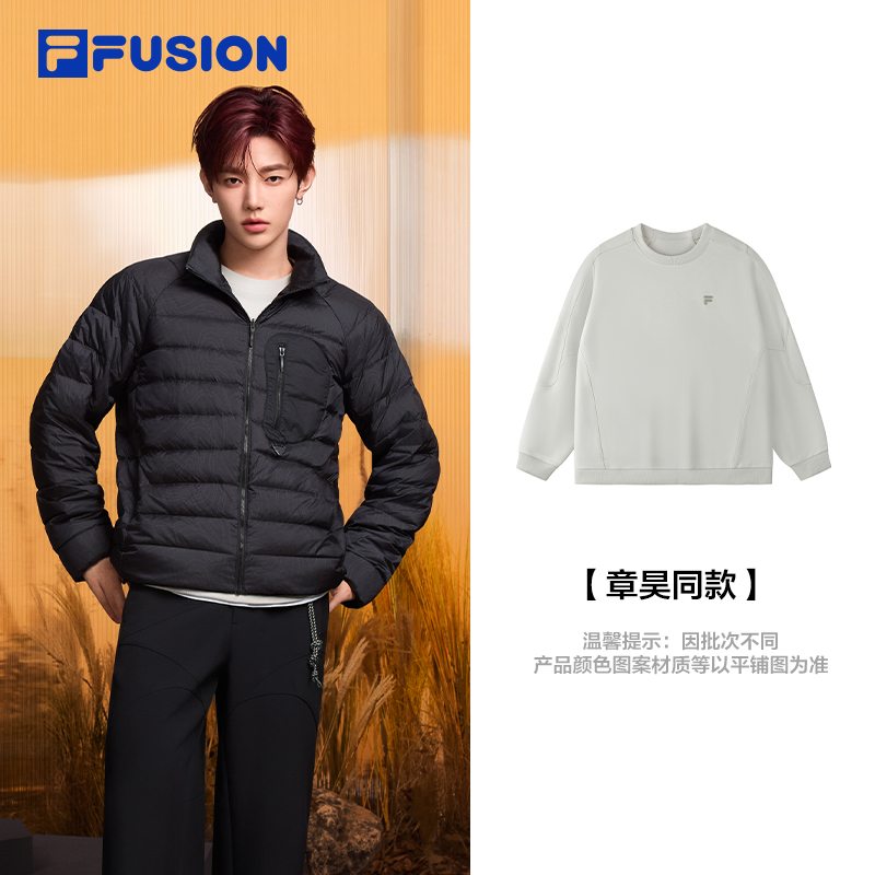 FILAFUSION斐乐潮牌套头卫衣