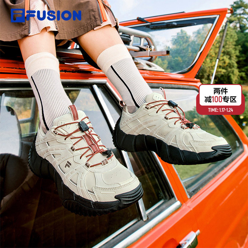 脊骨鞋2冬季版丨FILA FUSION斐乐潮牌女鞋登山鞋新款休闲运动鞋子,运动鞋new,运动休闲鞋,淘宝优惠券,粉丝福利购,淘宝优惠卷