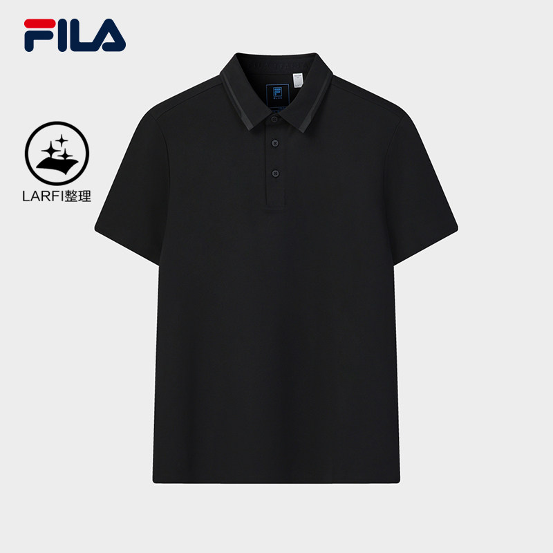FILA 斐乐官方男子针织短袖POLO衫2026春季新款商务休闲通勤上衣