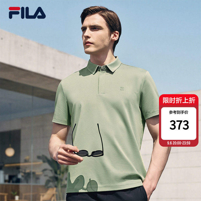 斐乐菁英POLO丨FILA斐乐短袖POLO衫26夏季新款亲肤通勤运动男上衣