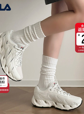 V头鞋|杨幂同款FILA VETTA斐乐女鞋老爹鞋2026新款厚底鞋子运动鞋