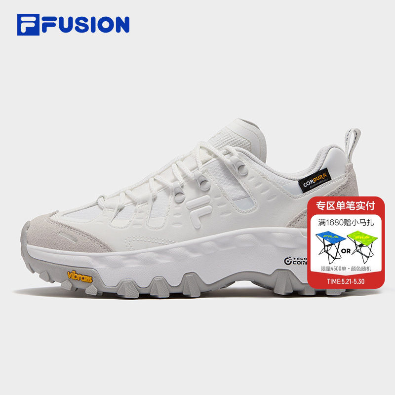 Como Z丨FILA FUSION斐乐潮牌女鞋V底户外鞋夏季新