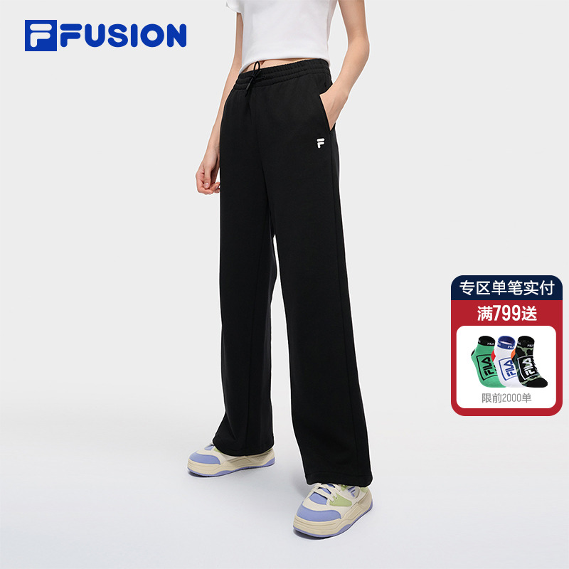 FILAFUSION斐乐女子针织长裤