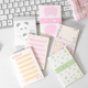 去造未来简约无粘性可撕便签本可爱手账DIY素材本备忘留言记事本