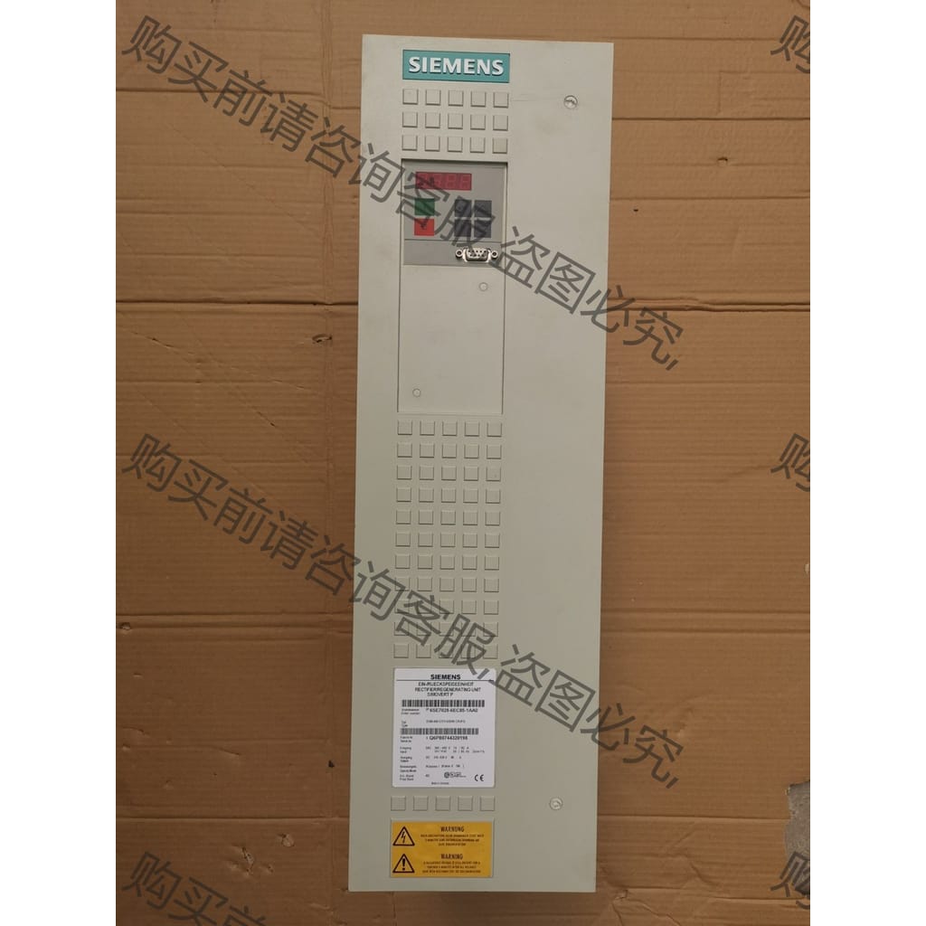 功能正常议价 6SE7028-6EC85-1AA0原装拆机整流回馈单元带主
