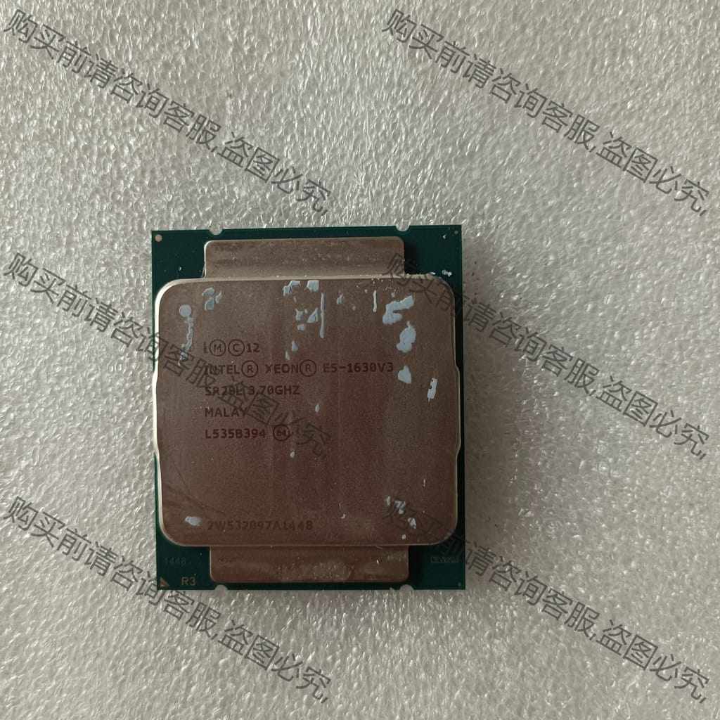 功能正常议价 intel E5-1630v3 3.70GHZ