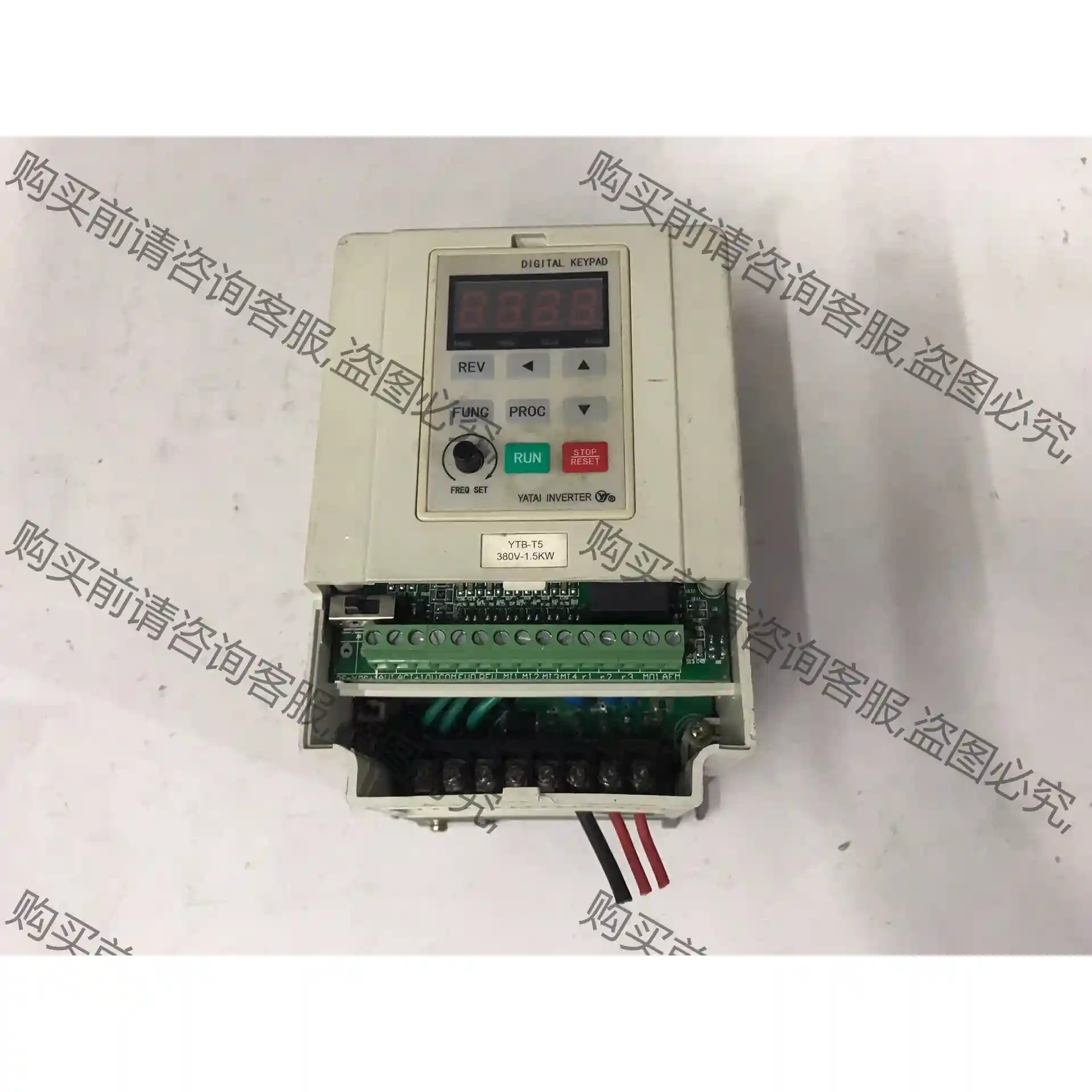 亚泰变频器YTB-T5c-0.75KW(B2B-W) 先议价 包上机好用