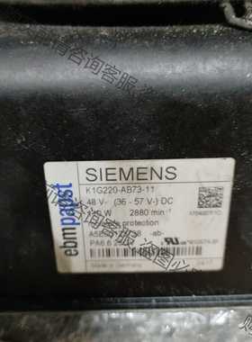 功能正常议价 A5E00123738西门ziS120风扇