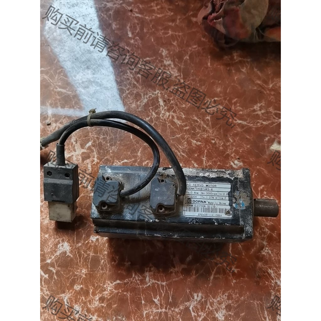 功能正常议价 东菱伺服电机60DNA-04DB1AKS-X一台0.4Kw