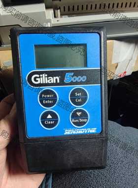 功能正常议价 gilian 5000 sensidyne 空气采样泵 成色