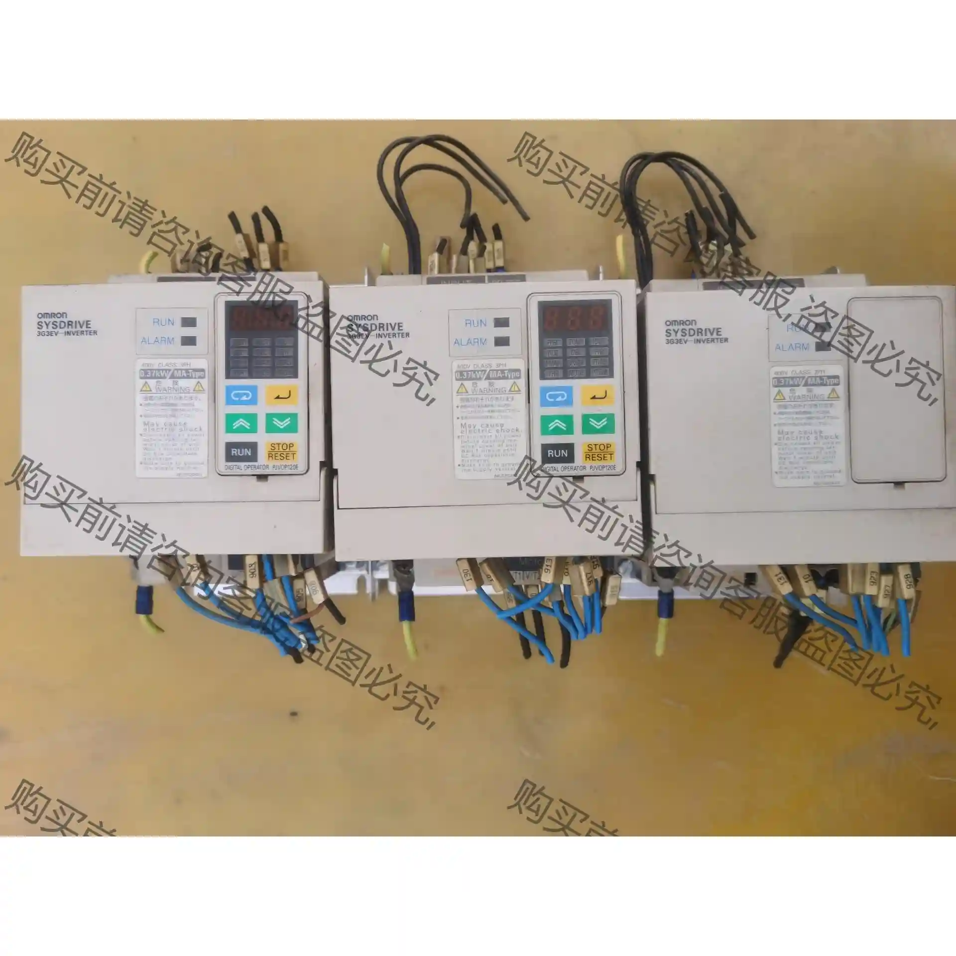 欧姆long 3G3EV-A4002MA-CUE 带输入电抗器，专 先议价 包上机好