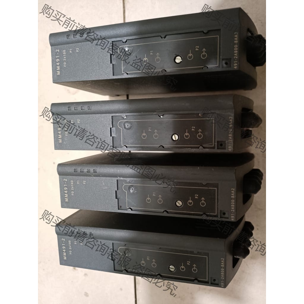 功能正常议价 西门zi光纤模块 MM491-2 6GK5 491-2AB0