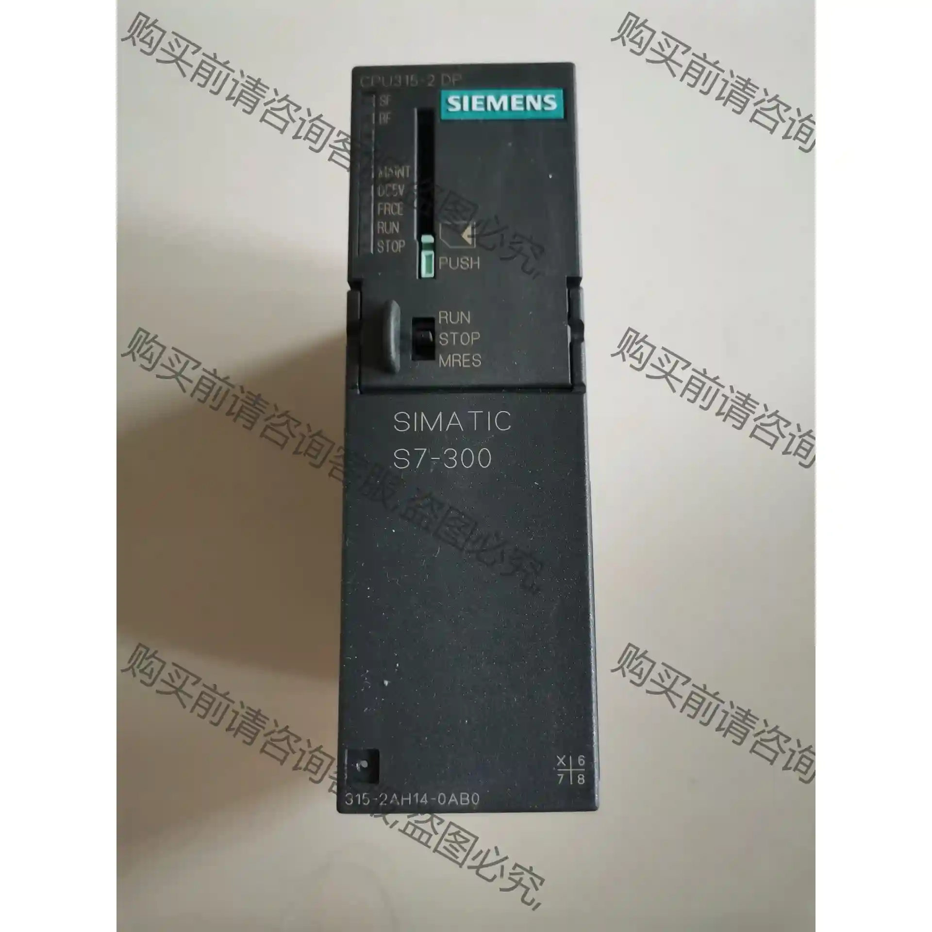CPU 315-2DP模块6ES7315-2AH14-0AB 先议价 包上机好用