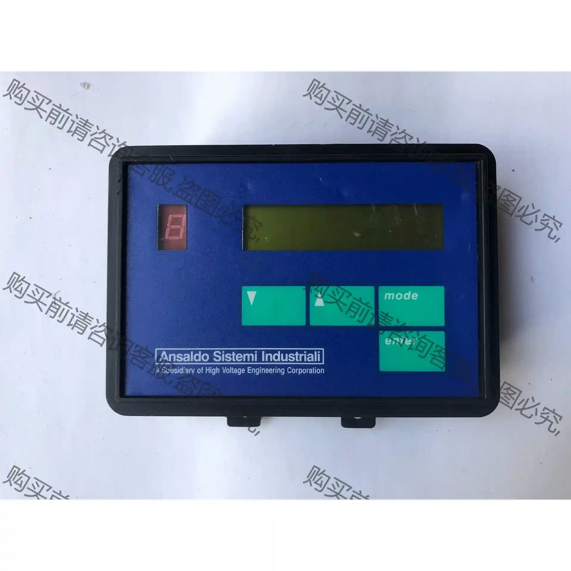 安萨尔多ANSALDO 直流调速器显示面板，拆机现货实拍，感 先议价