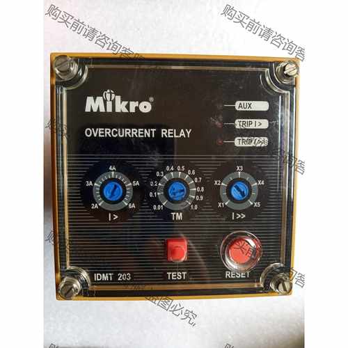 功能正常议价 MIKRO控制器IDMT203接地保护器MK2000-240